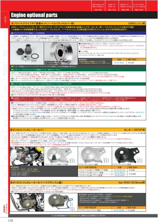 2020-2021 Takegawa PARTS CATALOG Vol.30