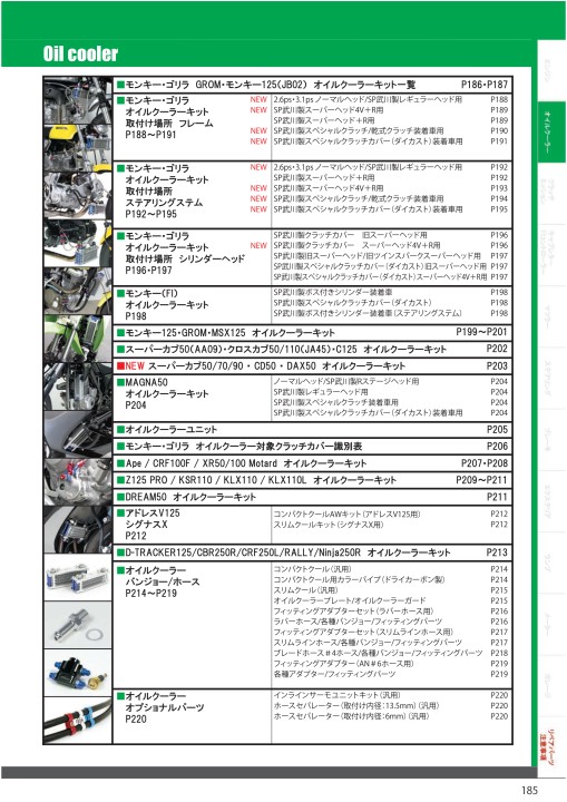 2020-2021 Takegawa PARTS CATALOG Vol.30
