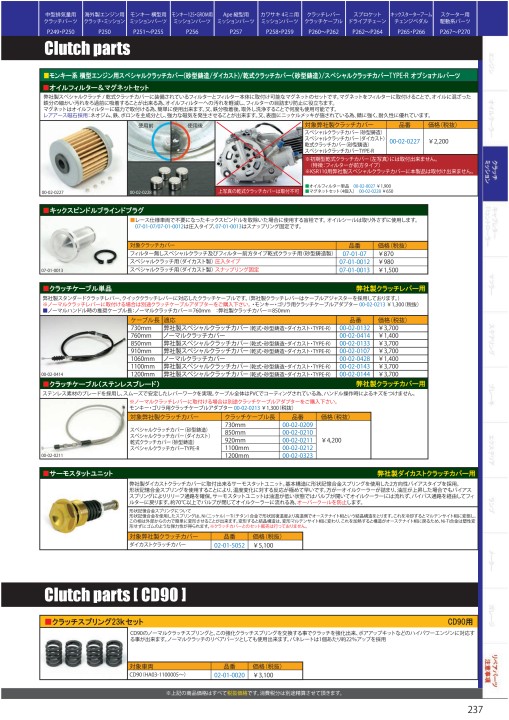 2020-2021 Takegawa PARTS CATALOG Vol.30