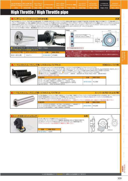 2020-2021 Takegawa PARTS CATALOG Vol.30