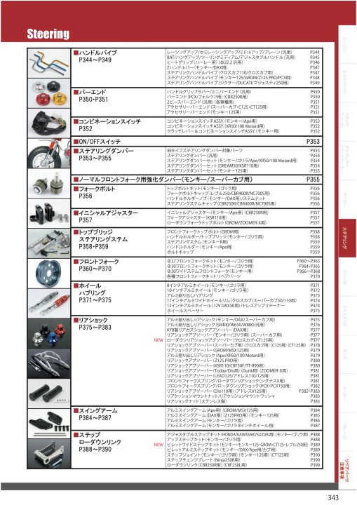 2020-2021 Takegawa PARTS CATALOG Vol.30