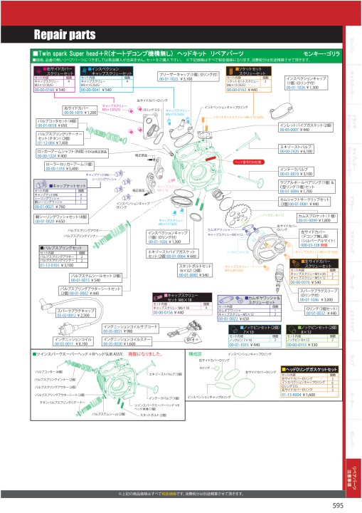 スペシャルパーツ武川 武川 モンキー/ゴリラ SP武川（タケガワ