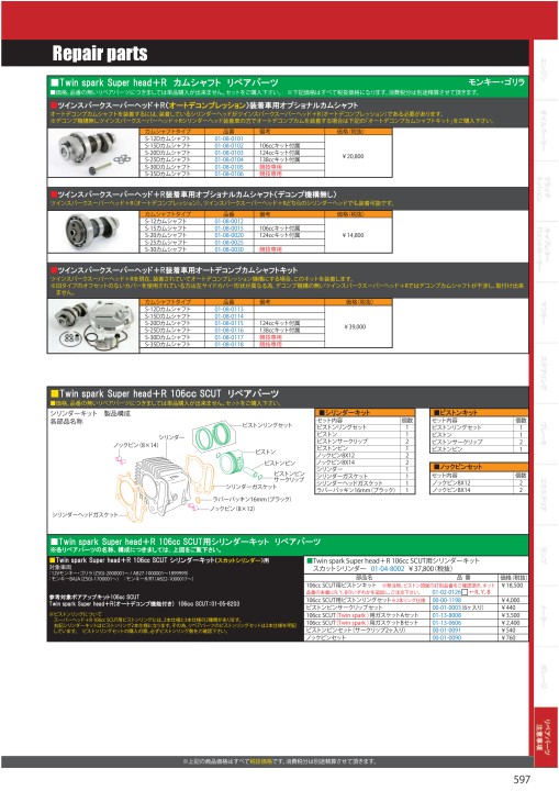 2020-2021 Takegawa PARTS CATALOG Vol.30