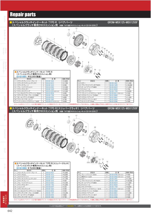 2020-2021 Takegawa PARTS CATALOG Vol.30