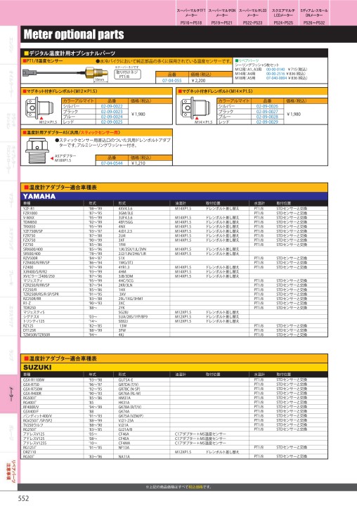 2021-2022 Vol.31 TAKEGAWA PARTS CARALOG