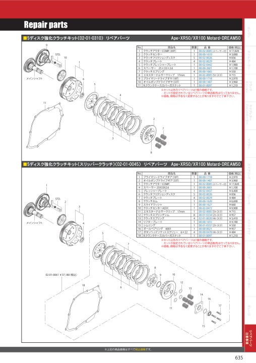 2021-2022 Vol.31 TAKEGAWA PARTS CARALOG