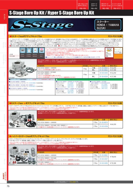 01-03-0021 SP武川 シリンダーヘッドセット PCX(JF28) JP店 通販