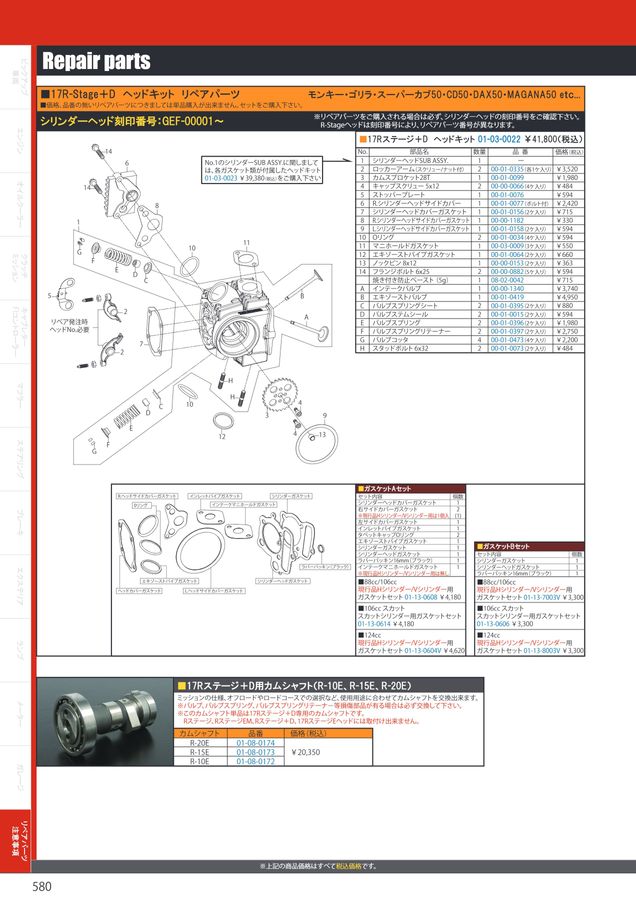 PARTS CATALOG Vol.32 2022-2023