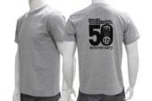 50周年記念Tシャツ(Cデザイン)グレー/Lサイズ