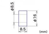 内径8mmカラー(アルミ製)
