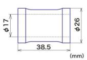 内径17mmカラー(スチール製)