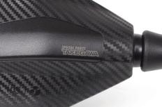 カーボニッシュポリゴンワイドミラーセット(ヤマハ車両/M8)