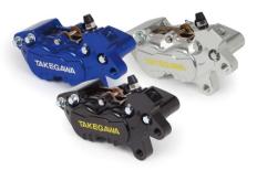 アルミビレット4POTキャリパー(右用　ブルー)