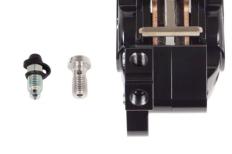 アルミビレット4POTキャリパー(右用　ブラック)