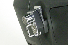 ヘルメットホルダー(メッキ/シルバー)