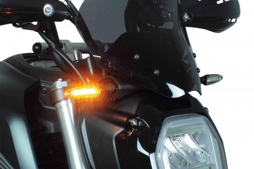 z125pro タケガワフロントLEDウィンカー