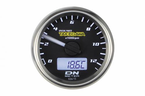 SPECIAL PARTS TAKEGAWA / Φ48スモールDNタコメーター 12500RPM