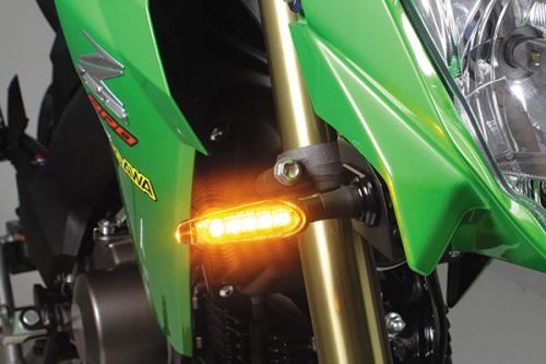 z125pro タケガワフロントLEDウィンカー