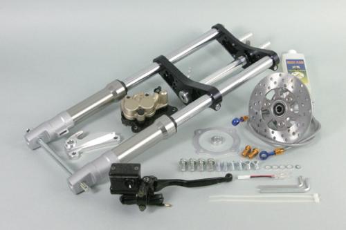 Special Parts Takegawa F27正立フロントフォークキット 8インチ 2ピース ディスク
