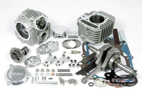 SPECIAL PARTS TAKEGAWA / スーパーヘッド4V+R 124ccキット(2点支持 ...