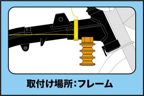 SPECIAL PARTS TAKEGAWA / ソリッドオイルクーラーキット(フレーム 